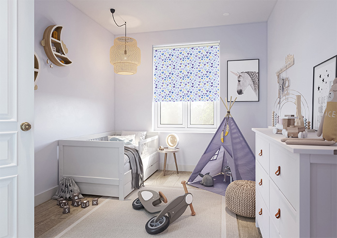 Sweetheart, Purple - Twist&Fit Roller Blind - Image 7
